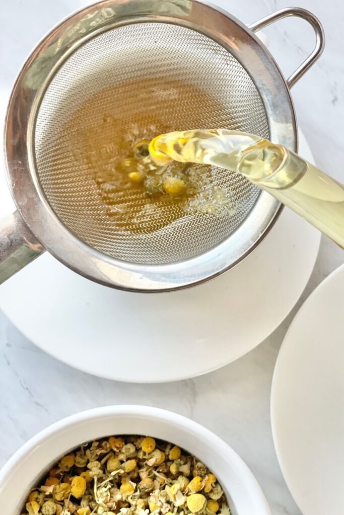 How To Make Chamomile Tea With Dried Flowers Daily Tea Time How To Make Chamomile Tea With Dried Flowers Daily Tea Time