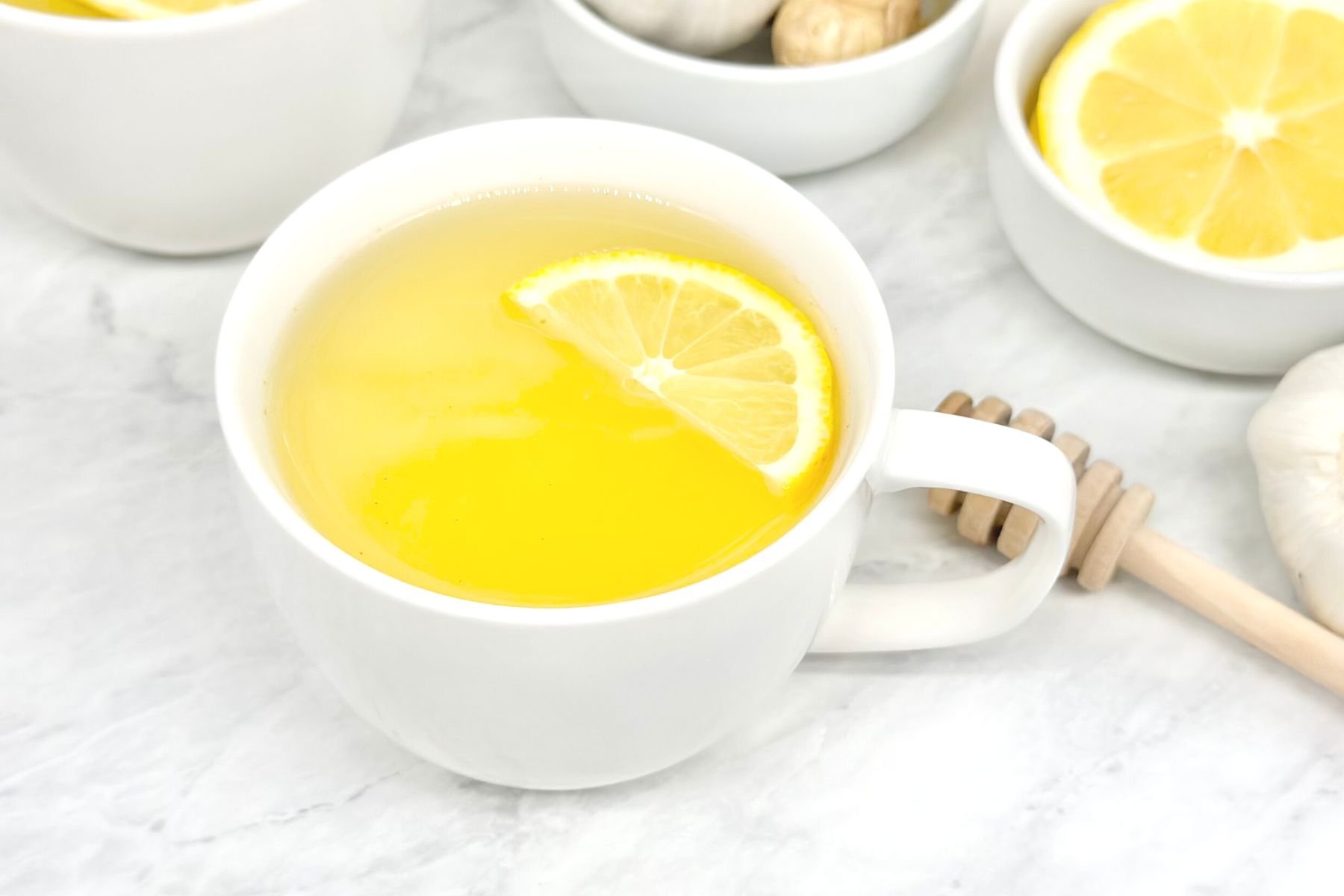 Lemon, Ginger, and Garlic Tea Recipe