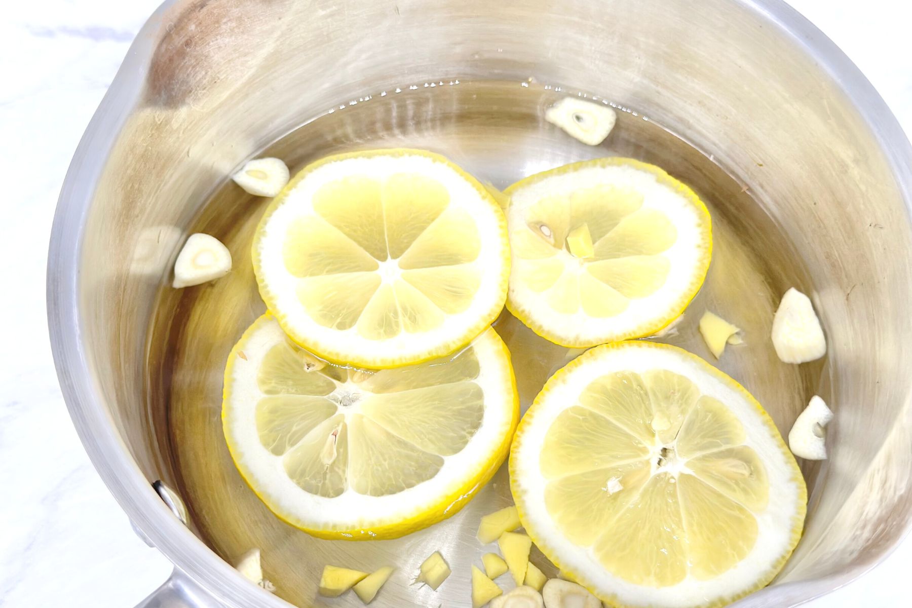 Lemon, Ginger, and Garlic Tea Recipe