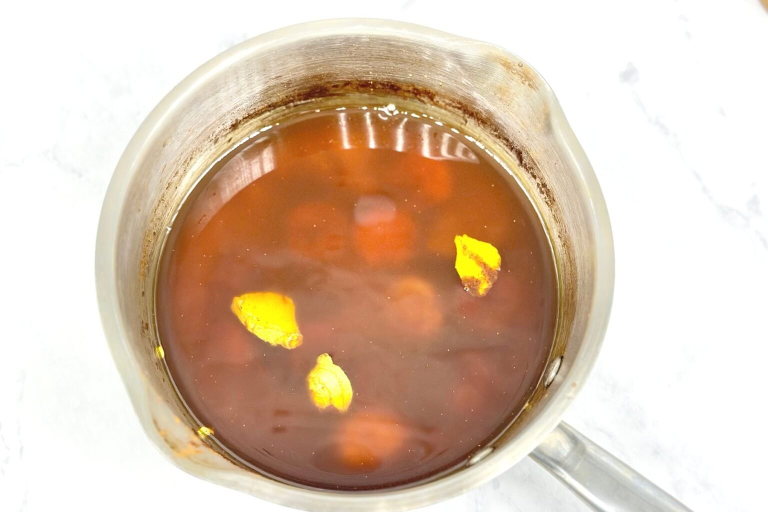 Homemade Turmeric Ginger Cinnamon Tea Recipe Daily Tea Time