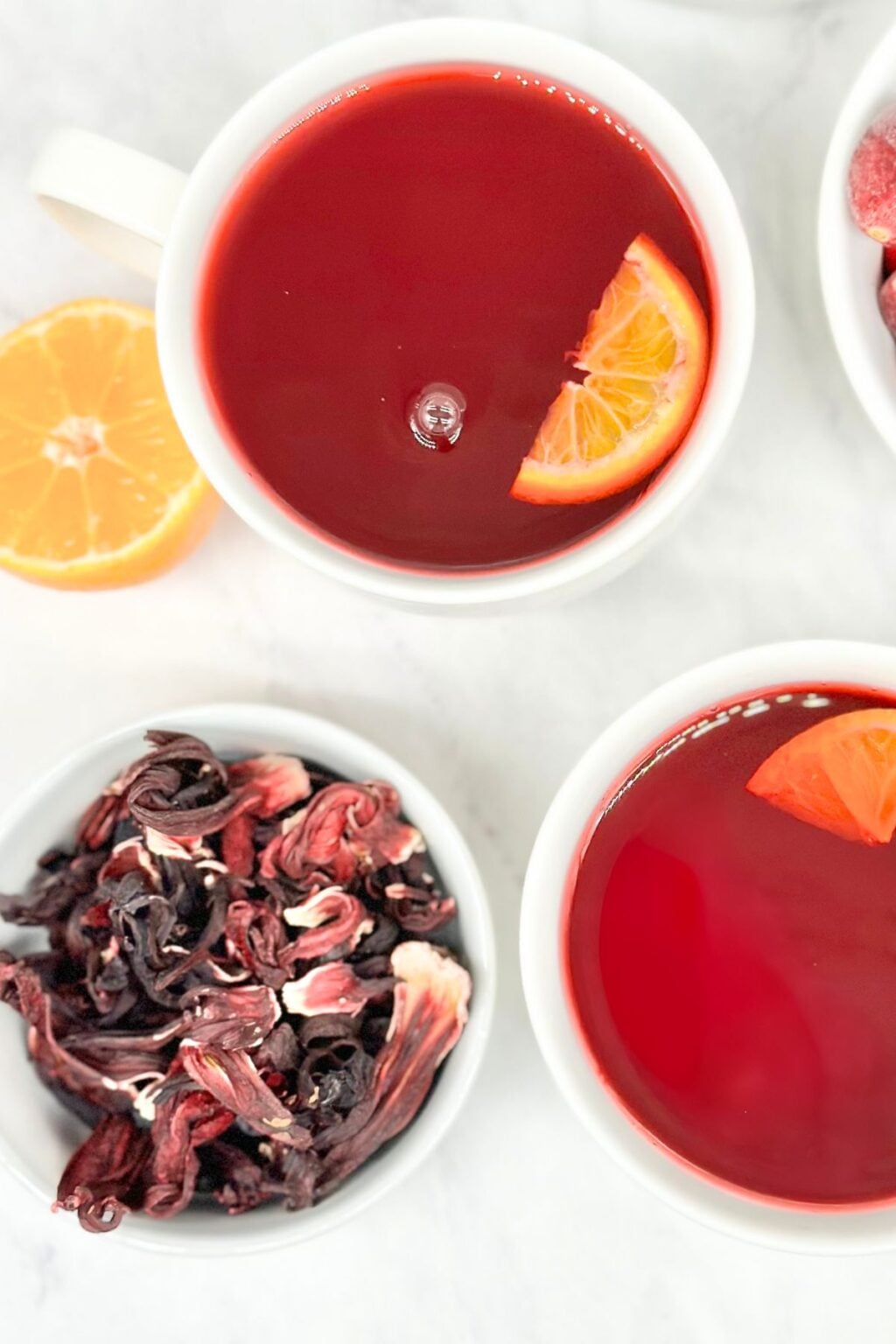 Fireberry Tea Fresh Cranberry Hibiscus Tea Recipe with Orange and Honey - Daily Tea Time